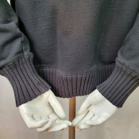 Faded Glory‎ Hooded Zipper Front Black Jacket Size XL - Picture 7 of 9